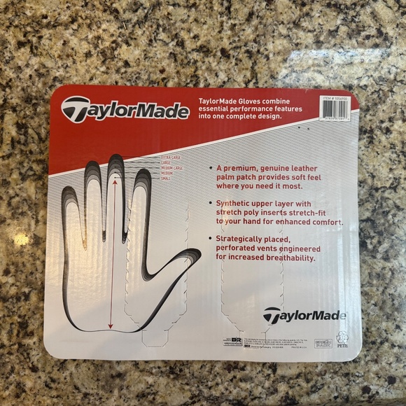 TaylorMade Golf Gloves 3 Pack - Medium Size - Picture 2 of 2